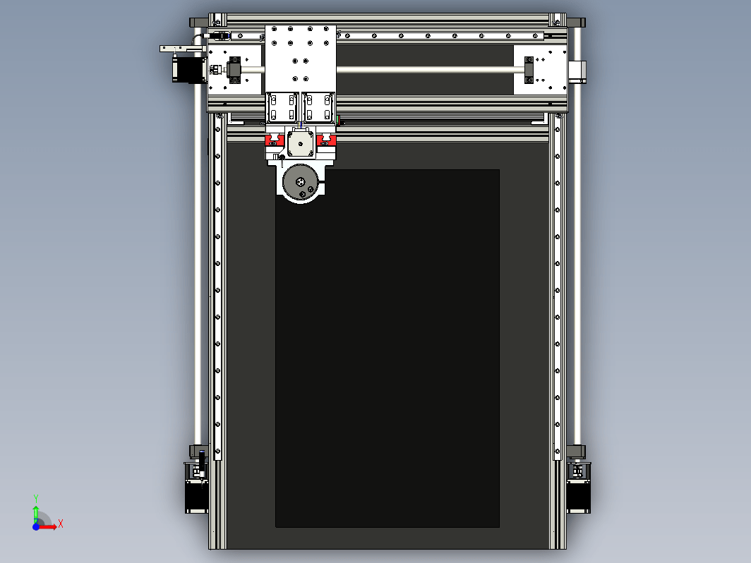 40x40铝型材铣床