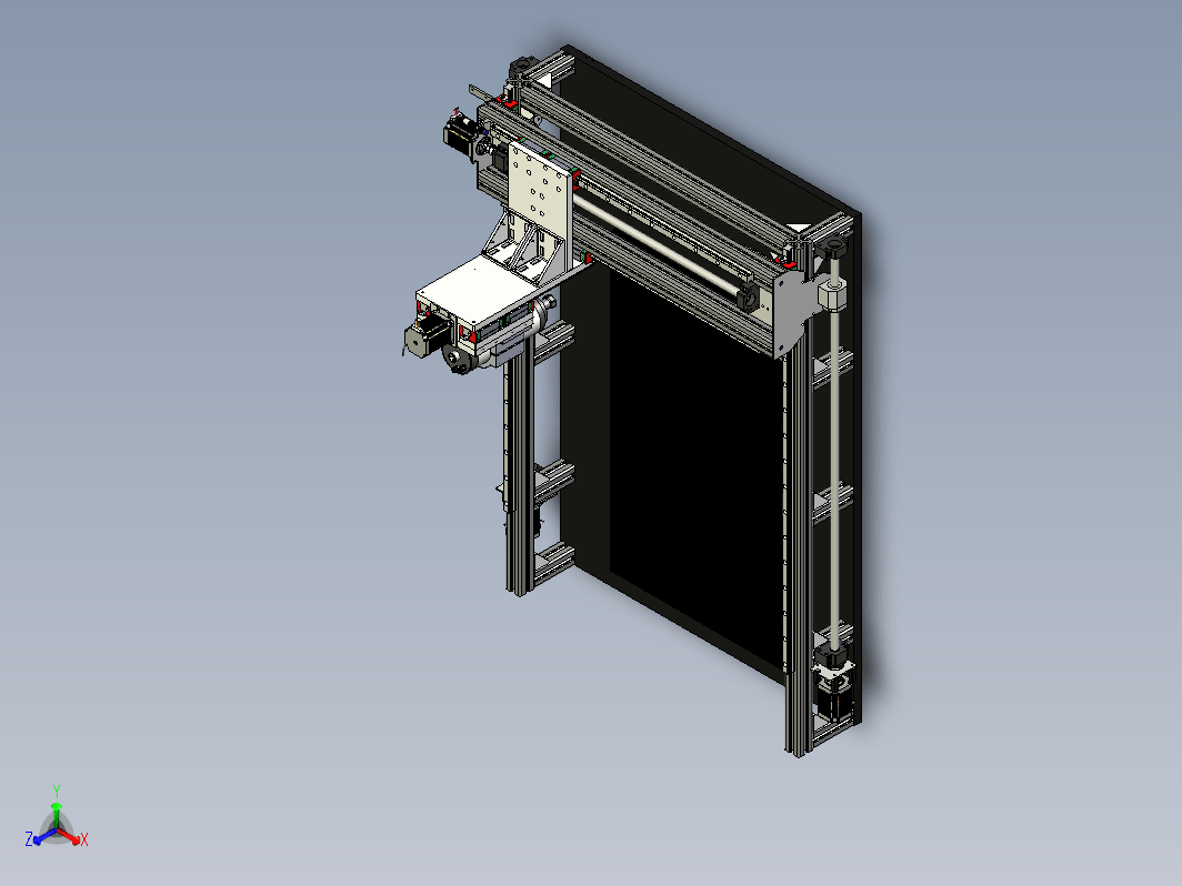 40x40铝型材铣床