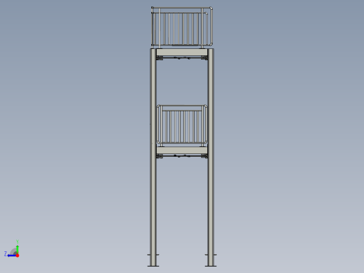 balcony二层钢货架缩略图