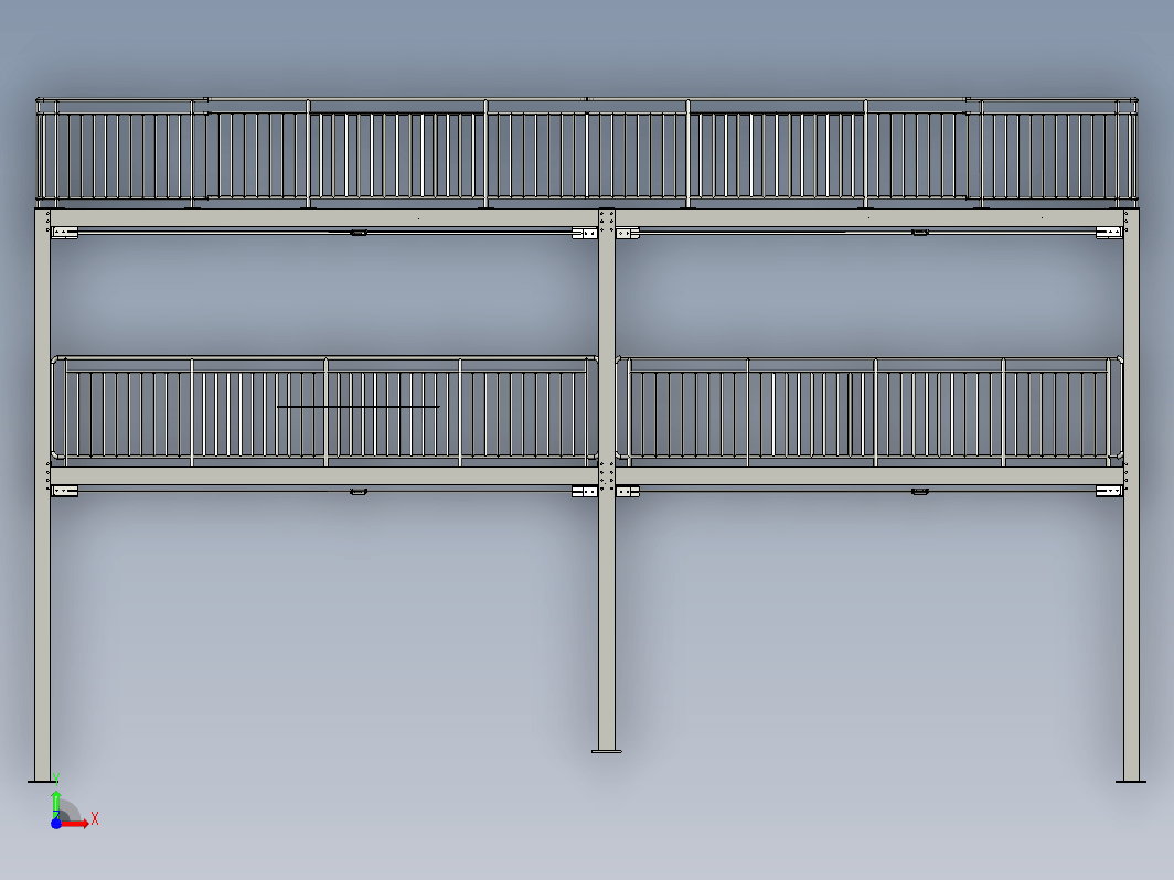 balcony二层钢货架