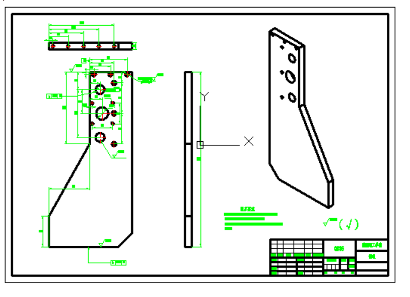 激光切割机结构设计三维SW2020带参+CAD+说明书