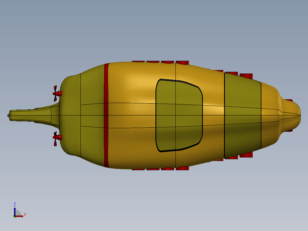 Yellow玩具小潜艇