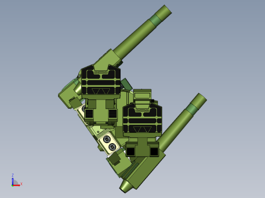战斗机器人玩具模型 War Hammer Battle Mech缩略图