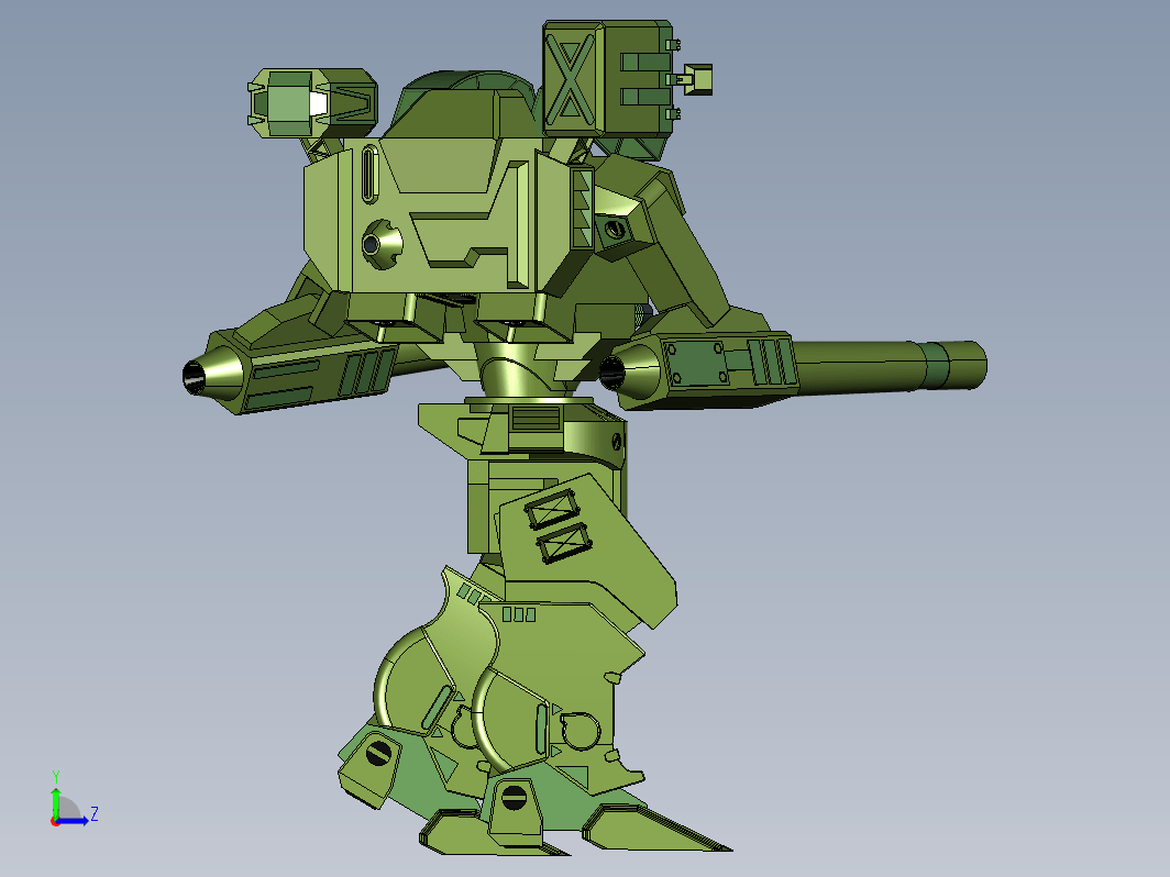 战斗机器人玩具模型 War Hammer Battle Mech