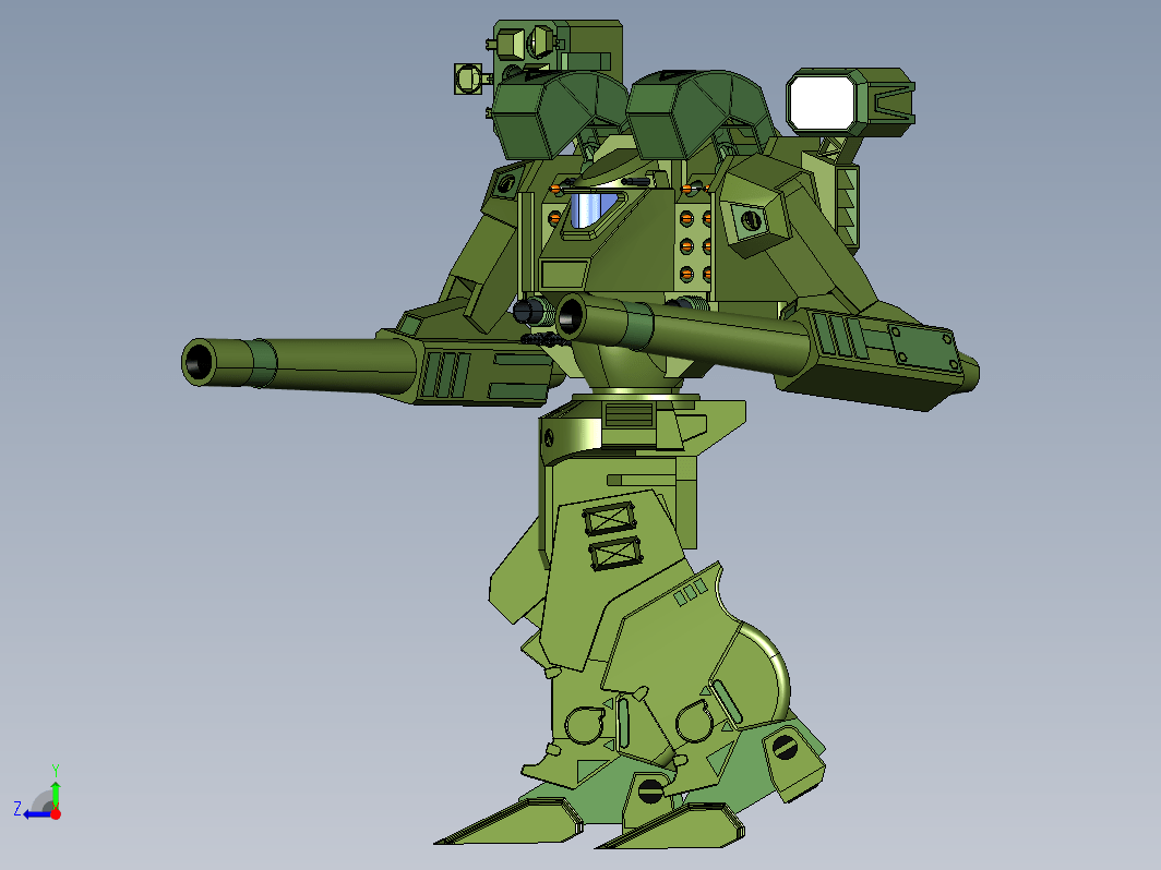 战斗机器人玩具模型 War Hammer Battle Mech