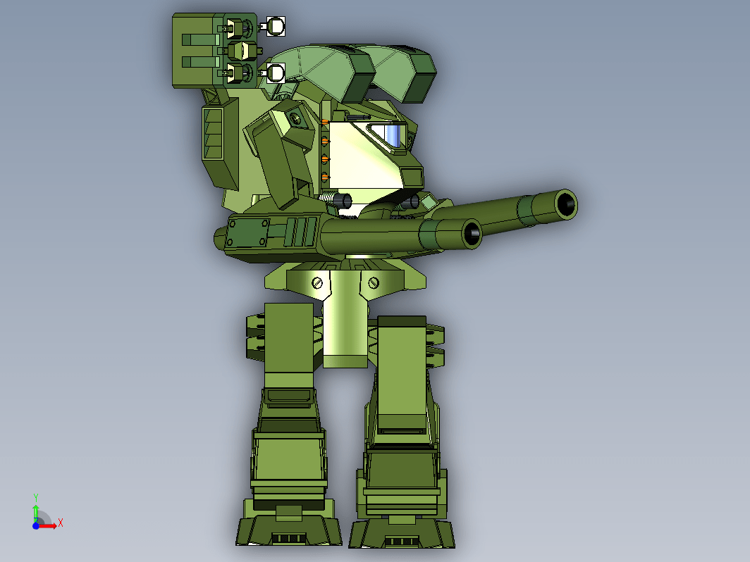 战斗机器人玩具模型 War Hammer Battle Mech