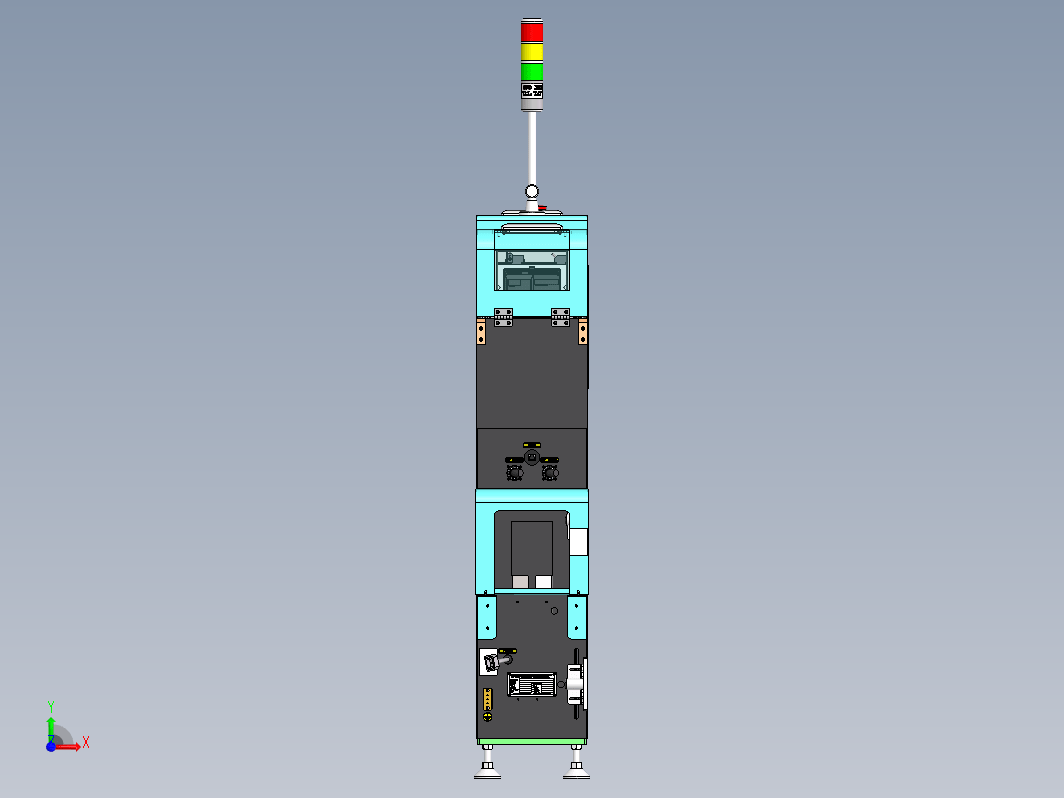 加热炉载具自动下料机