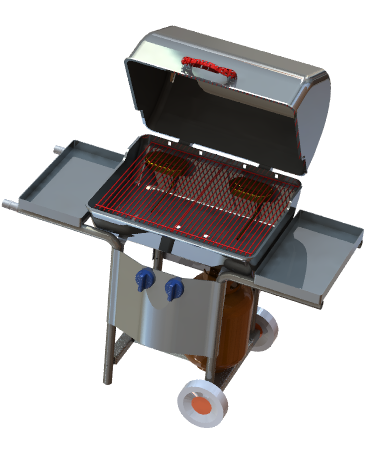 gas grill煤气烤炉架