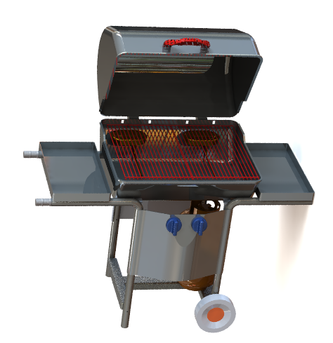 gas grill煤气烤炉架缩略图