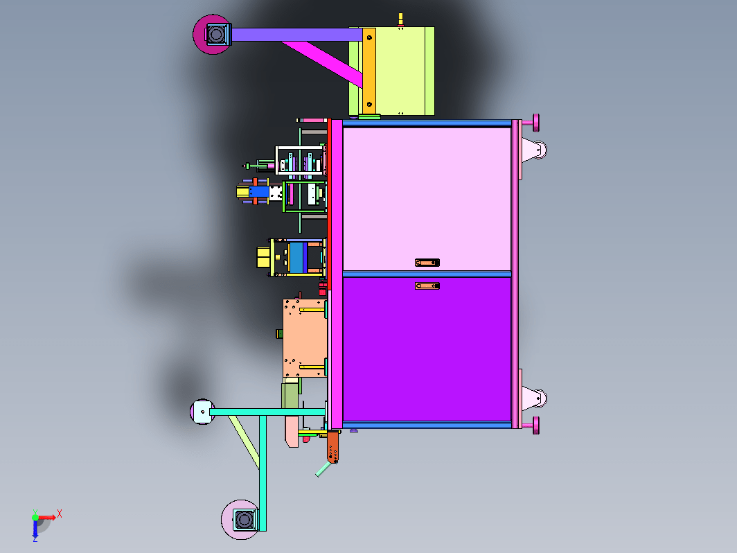 载带成型机 平板机构的成型机