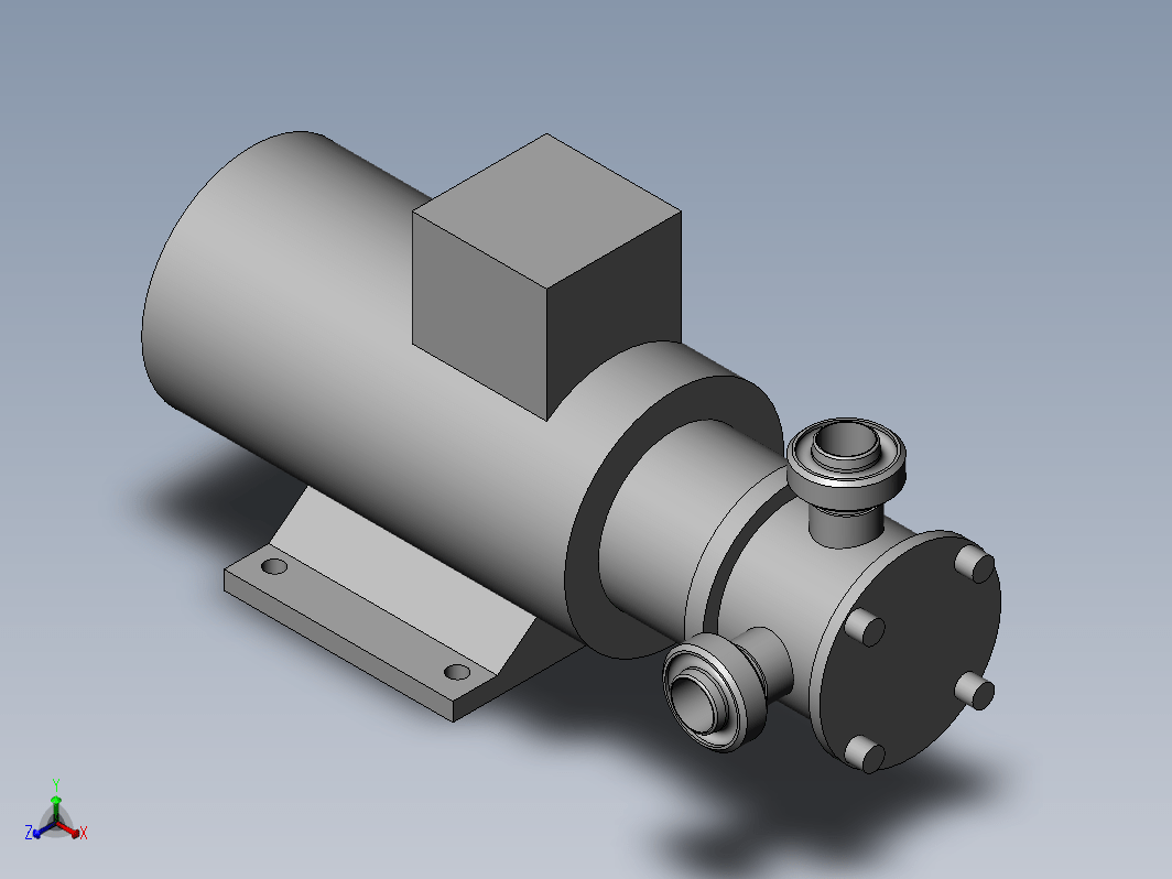 柔性叶轮泵05_25S monobloc RJT系列