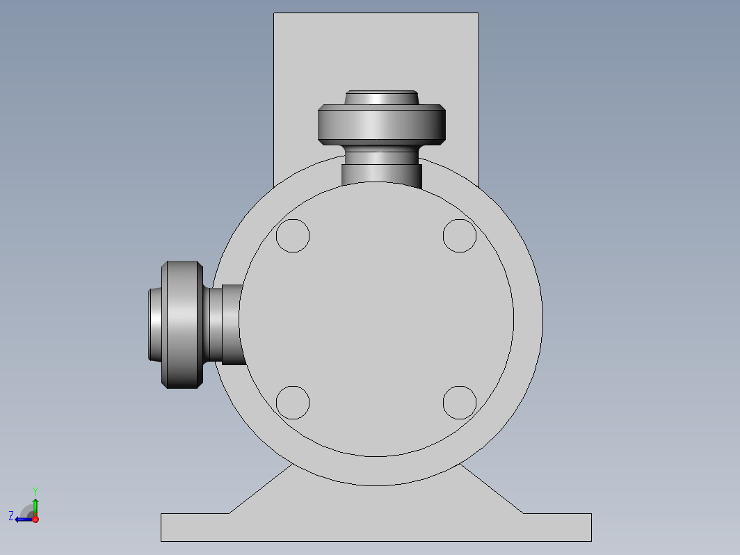 柔性叶轮泵05_25S monobloc RJT系列