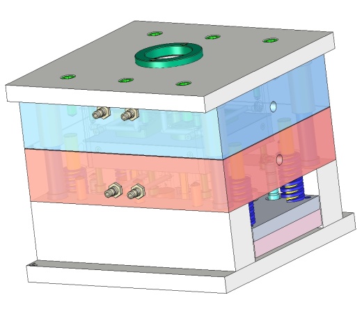 电源转换器前盖注塑模具设计-含模流三维UG11+CAD+说明书缩略图