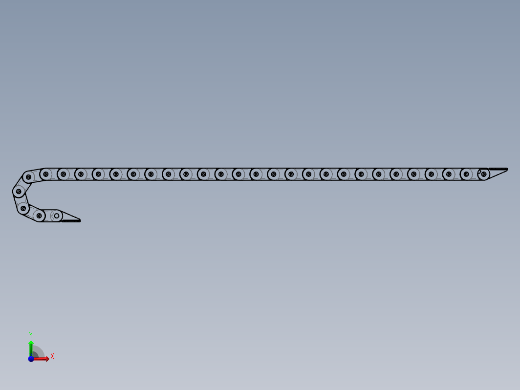  43mm宽坦克链