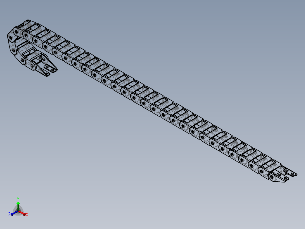  43mm宽坦克链