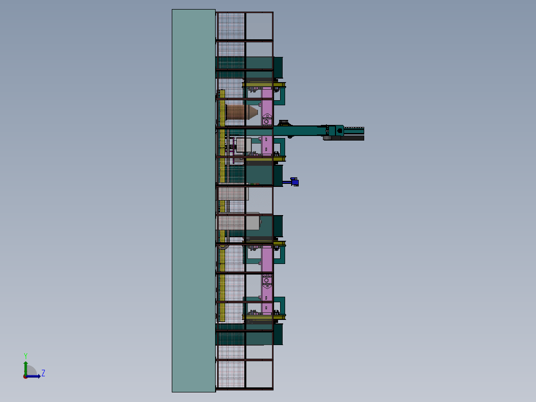 U型钢结构件的机器人焊接工作站