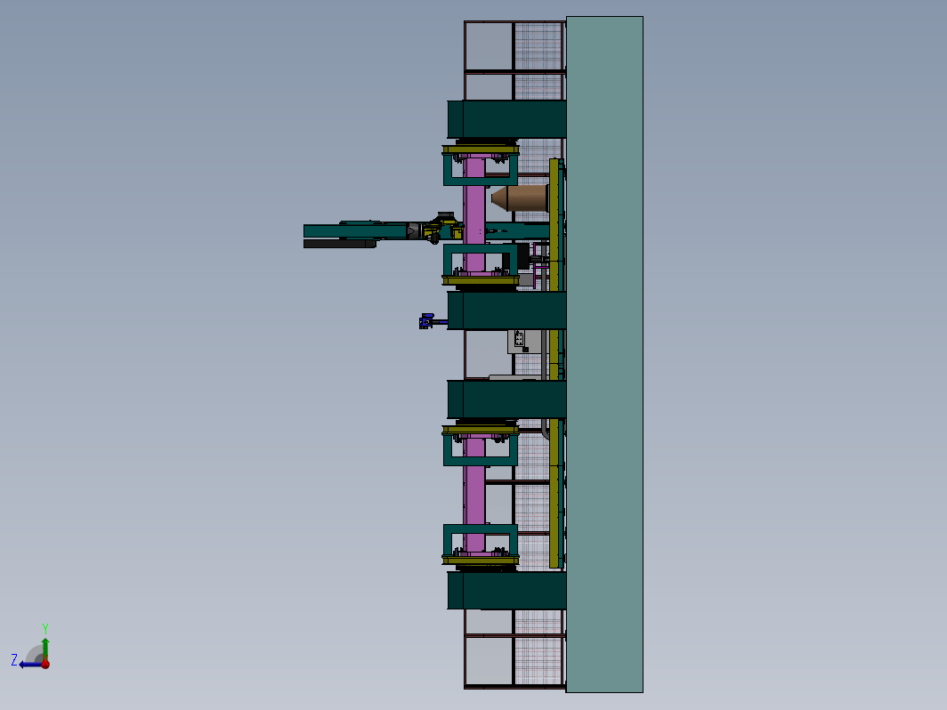 U型钢结构件的机器人焊接工作站