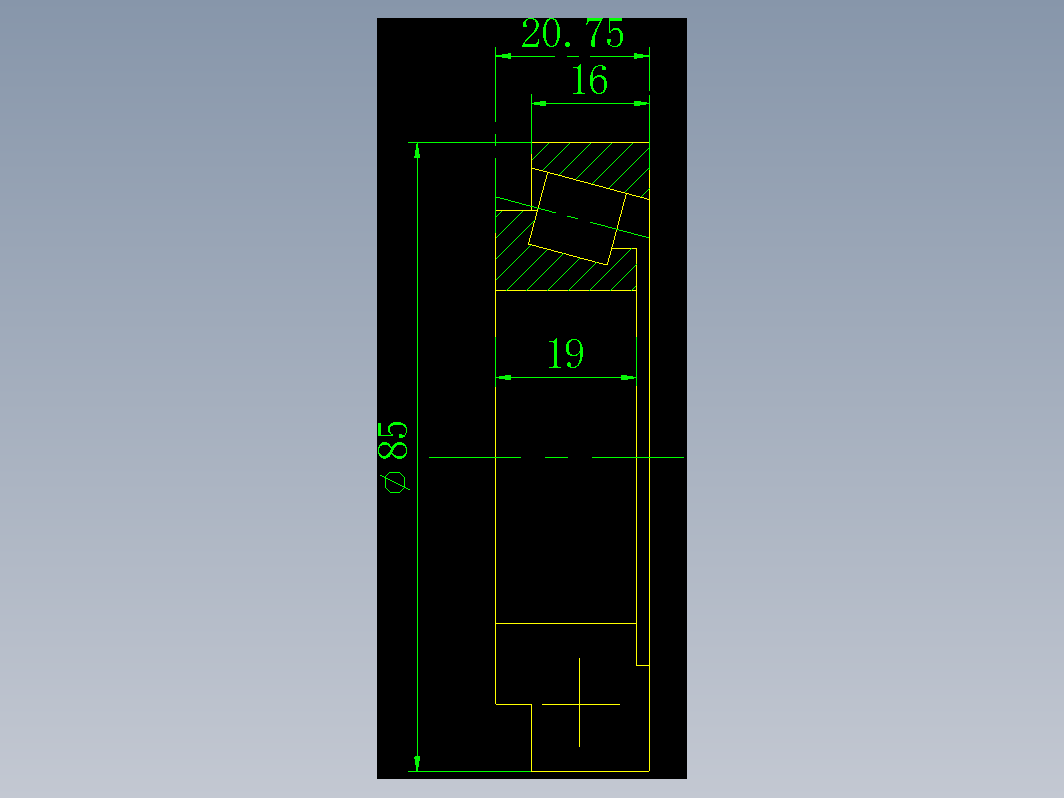 圆锥滚子轴承(GB297-84) 30209