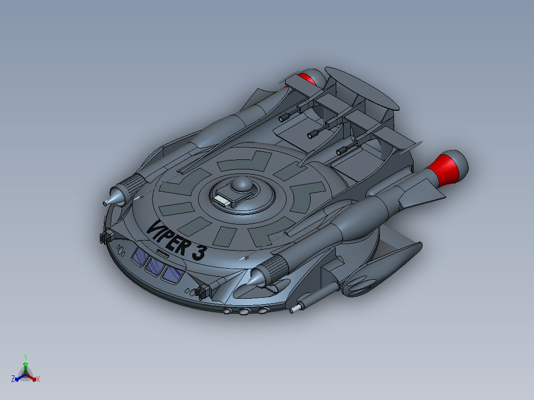 太空飞碟 AHS VIPER3