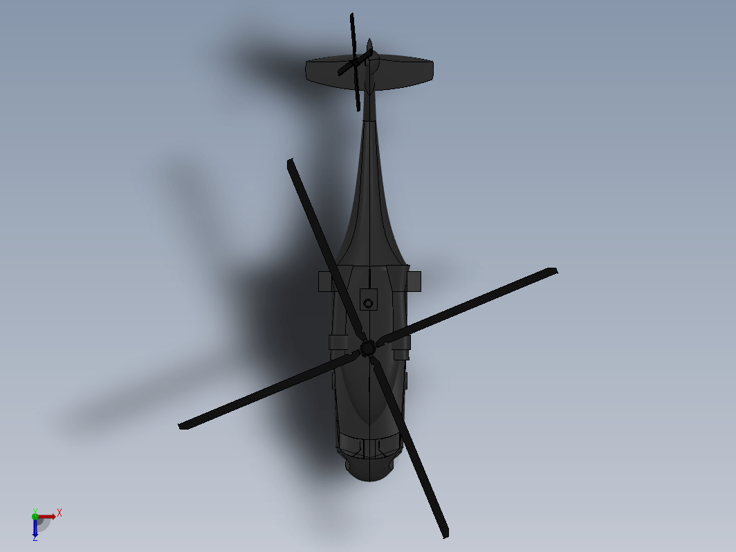 Sikorsky Blackhawk UH-60直升机