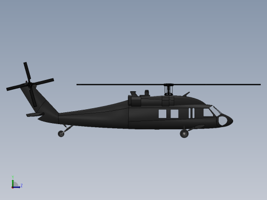 Sikorsky Blackhawk UH-60直升机缩略图