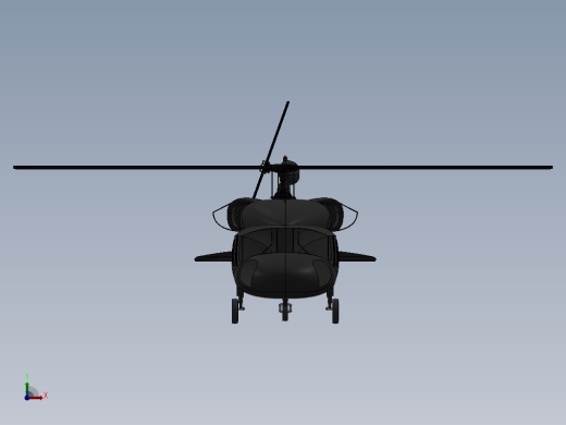 Sikorsky Blackhawk UH-60直升机缩略图