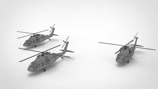 Sikorsky Blackhawk UH-60直升机缩略图