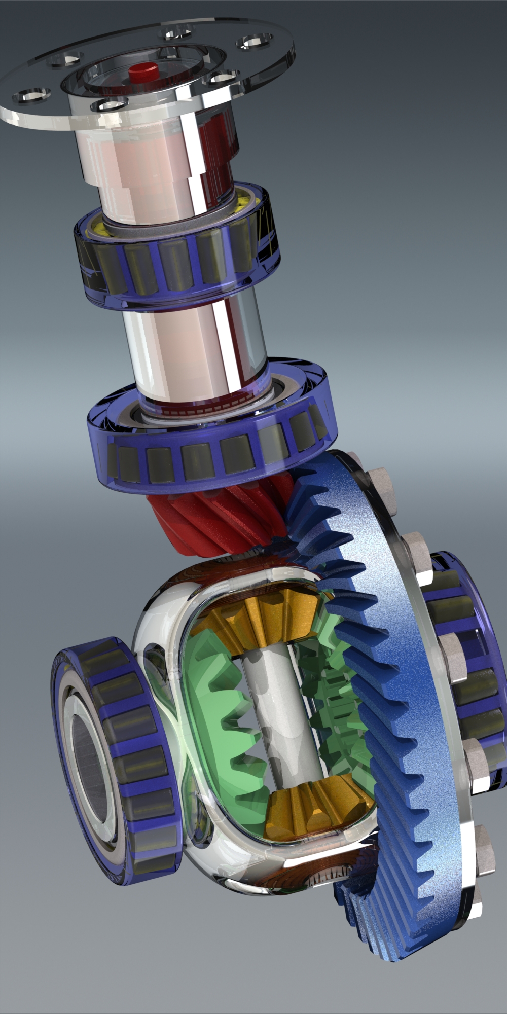 Differential Fiat差速器机构