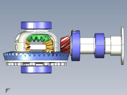 Differential Fiat差速器机构缩略图