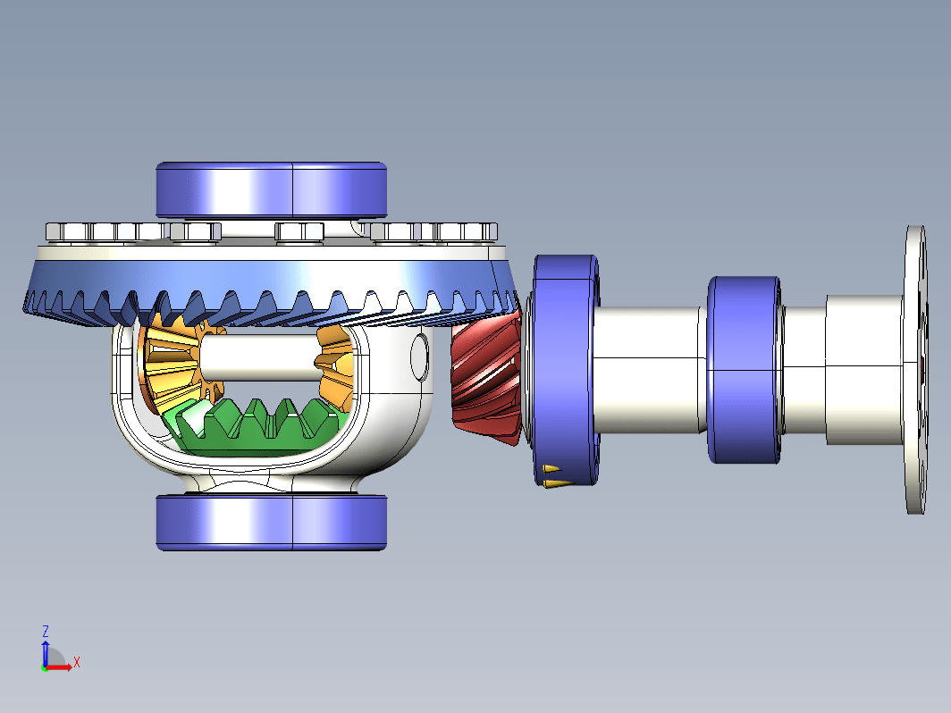 Differential Fiat差速器机构