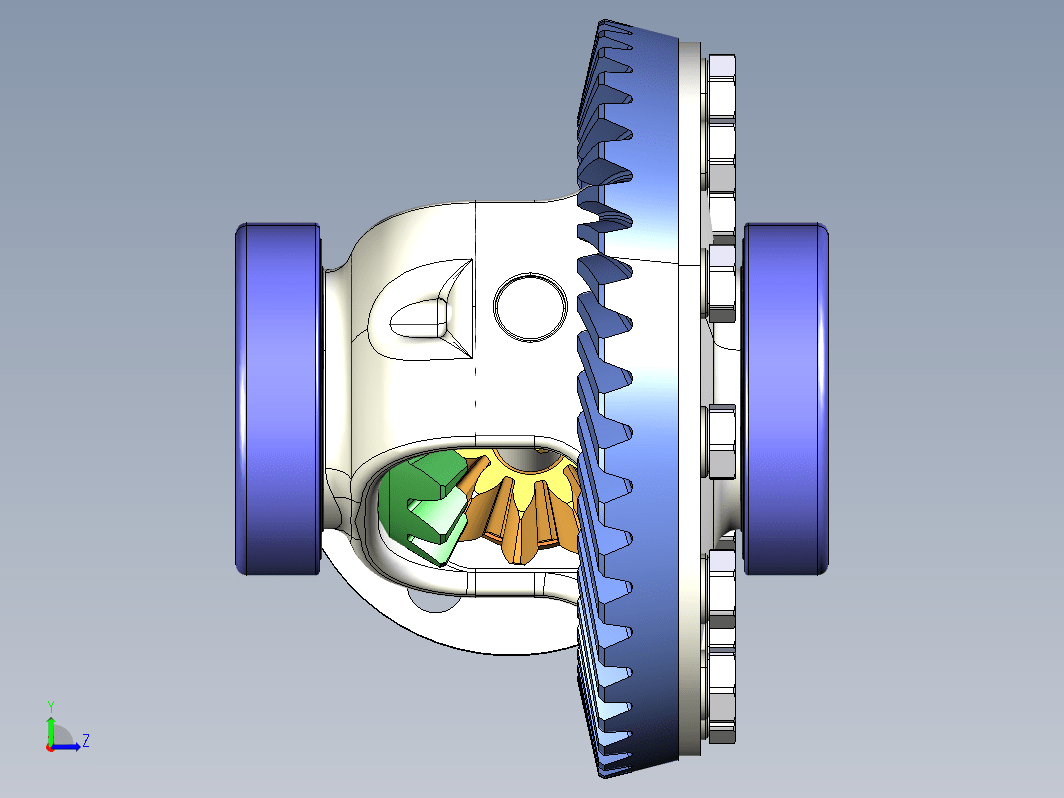 Differential Fiat差速器机构