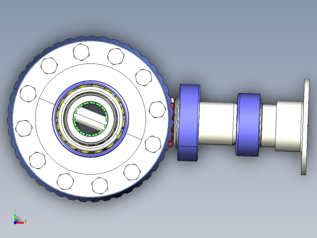 Differential Fiat差速器机构