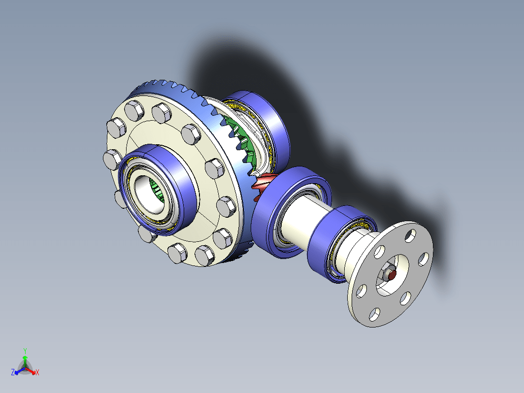 Differential Fiat差速器机构