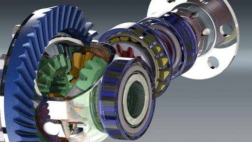 Differential Fiat差速器机构缩略图