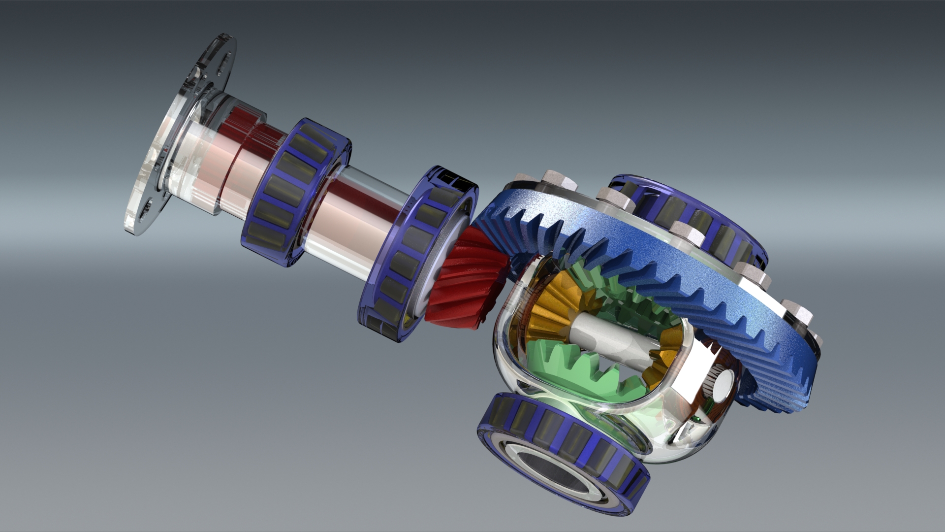 Differential Fiat差速器机构