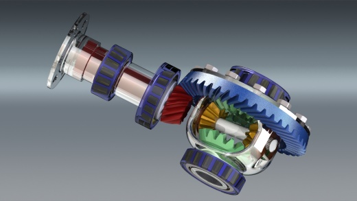 Differential Fiat差速器机构缩略图