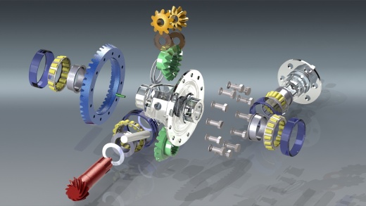 Differential Fiat差速器机构缩略图