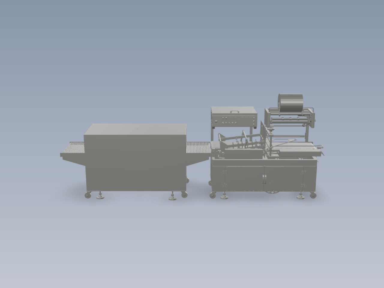 3D 工业收缩包装机