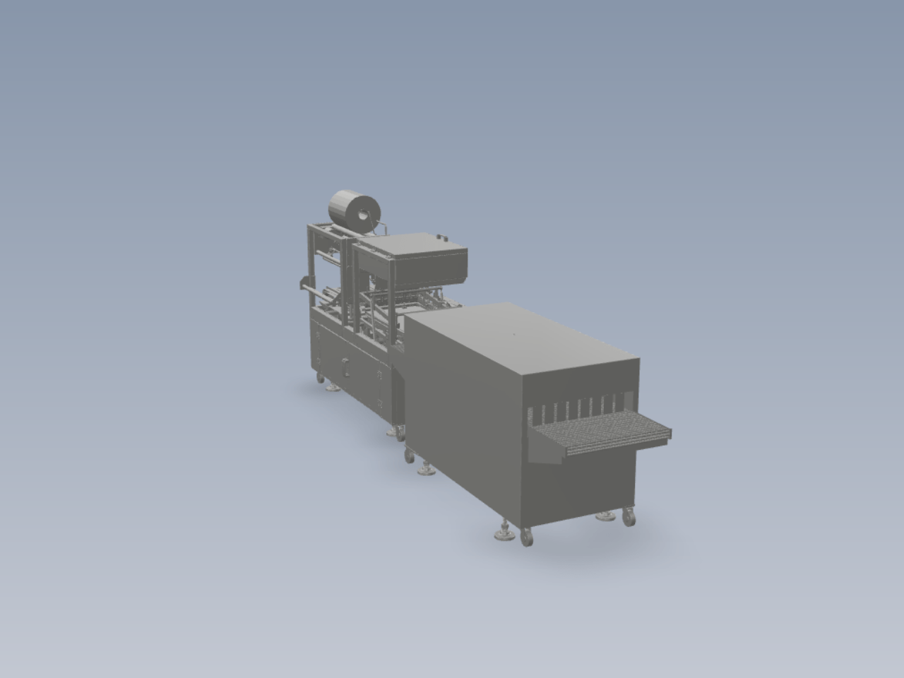 3D 工业收缩包装机