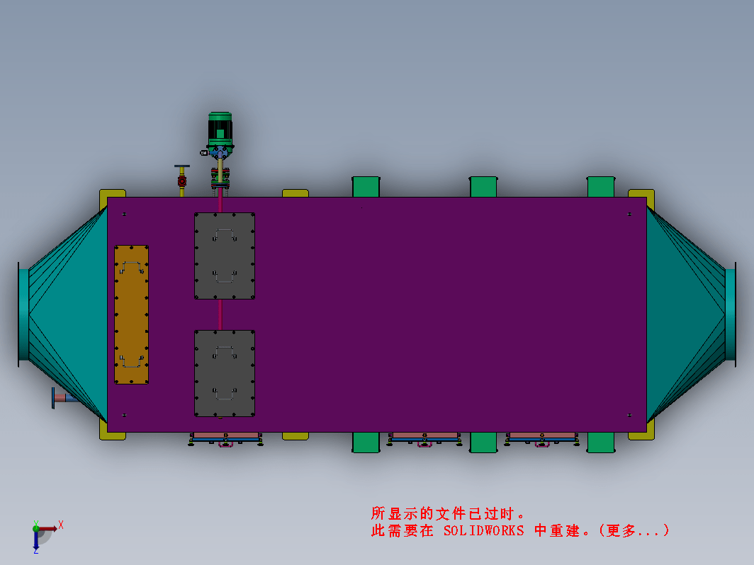 2000H风量等离子设备3D+BOM+工程图