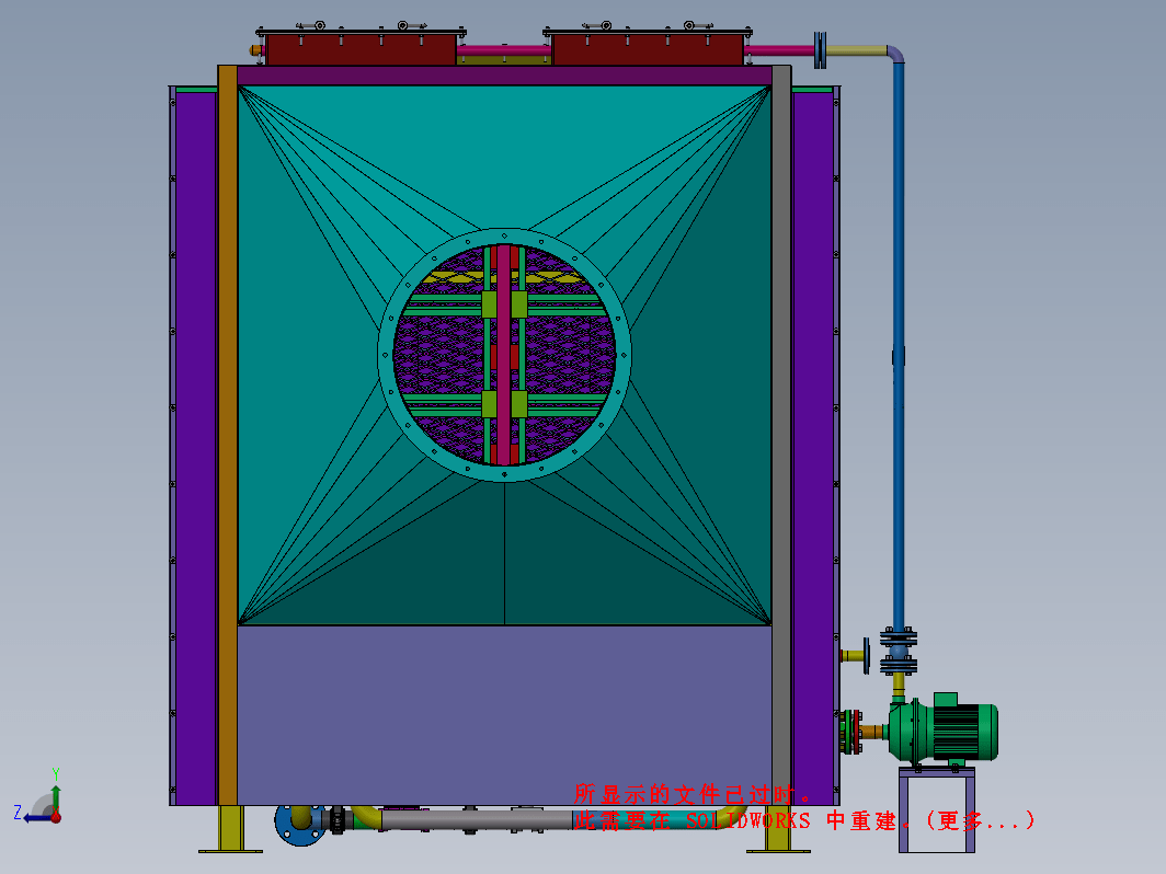 2000H风量等离子设备3D+BOM+工程图