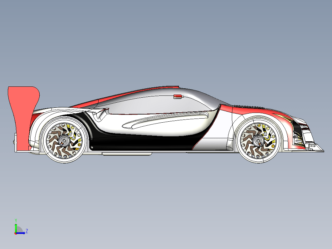 TBO Shark Carbone R18赛车跑车