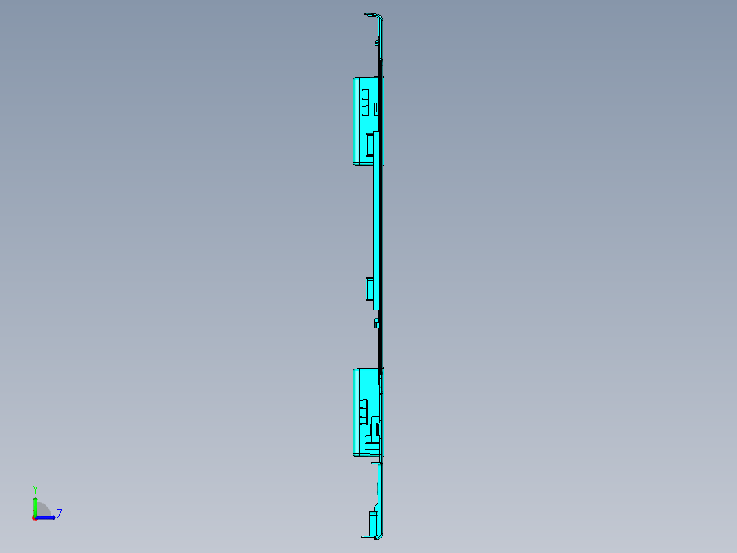 笔记本操作中控光感外壳注塑模具设计