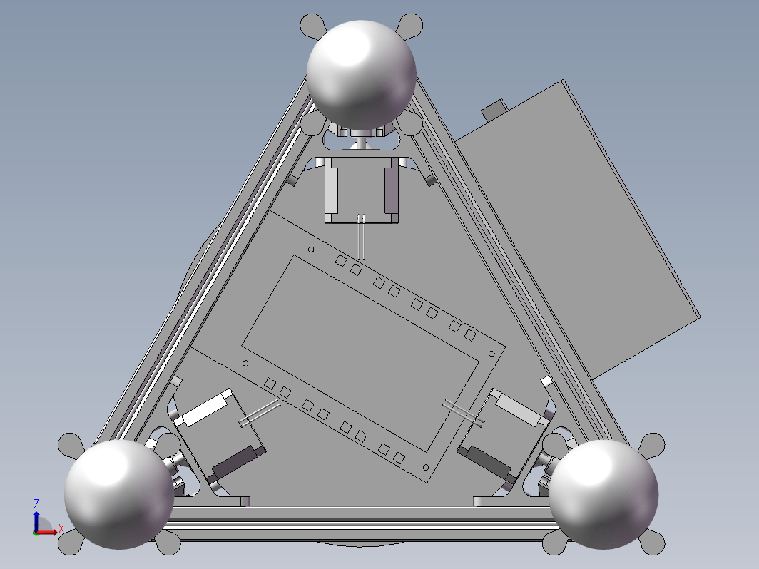 喷涂式3D打印机设计模型