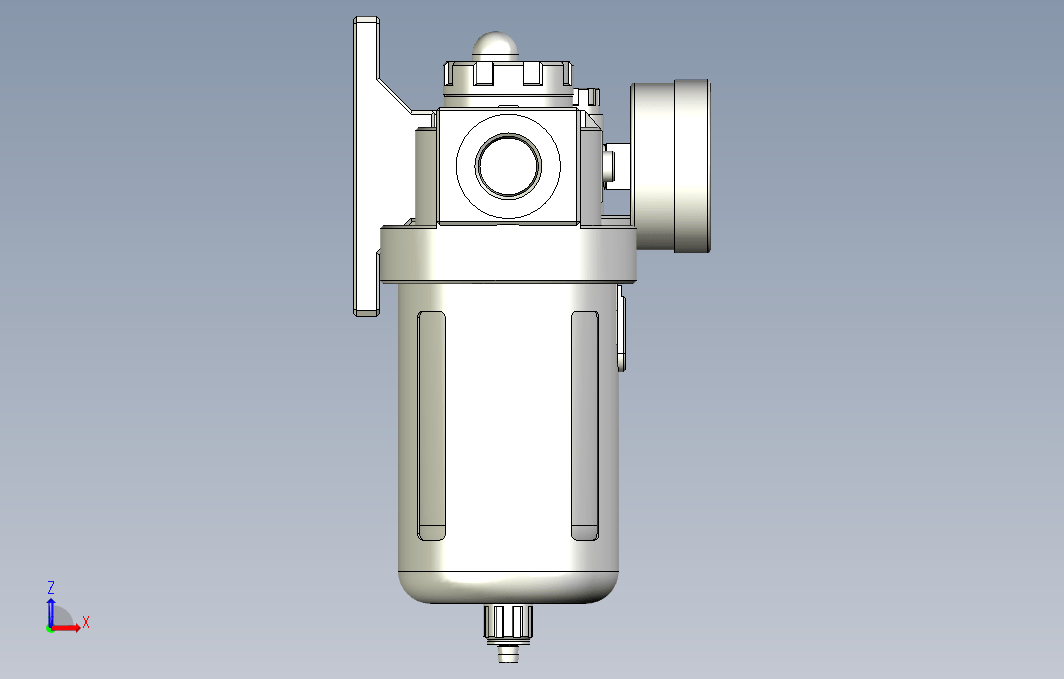 气源处理元件三点式组合3D-CC-400-S-F1系列