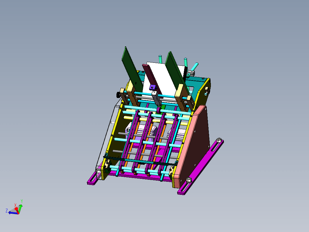 自动发卡机建模