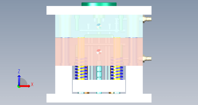 插座上壳注塑模具设计图纸