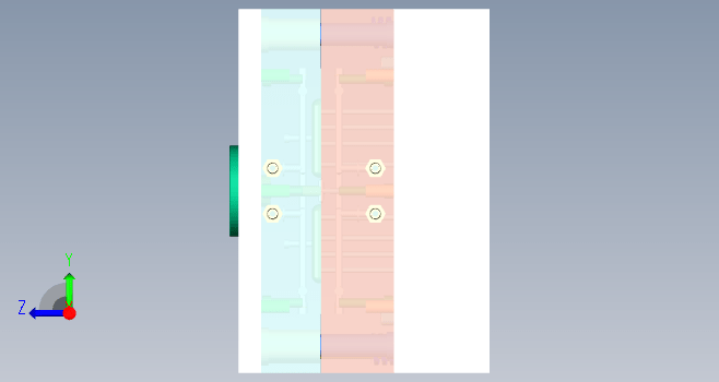 插座上壳注塑模具设计图纸