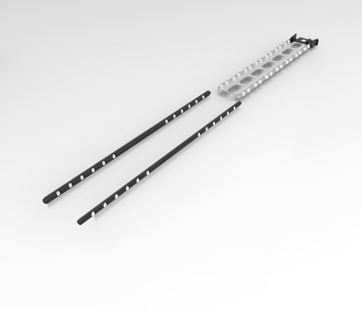 抽屉伸缩导轨滑轨，Hettich KA5632 5332 ，长度450mm缩略图