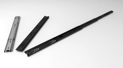 抽屉伸缩导轨滑轨，Hettich KA5632 5332 ，长度450mm缩略图
